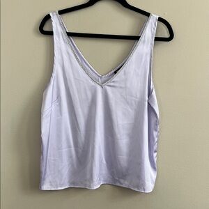Generation Love Christie Crystal tank in lilac size medium new with tags